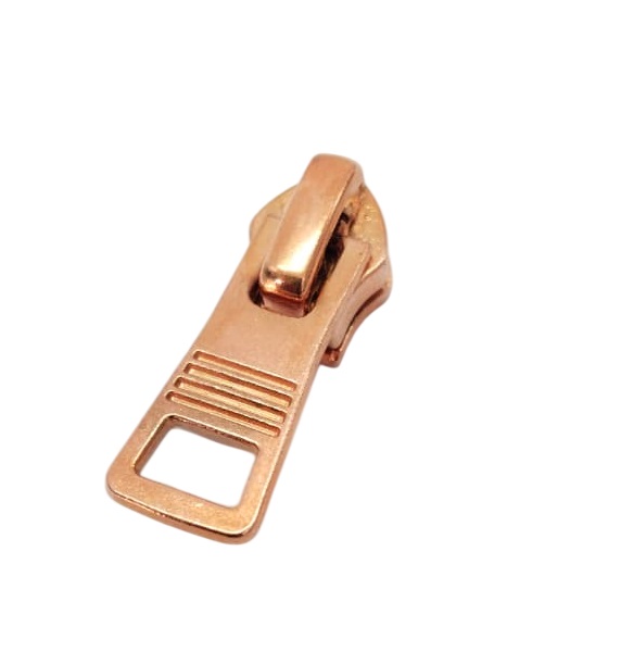 Zipper Slider Auto Lock #7 Rose Gold | Zipper Puller – BPR Zippers  | Product Code – 706